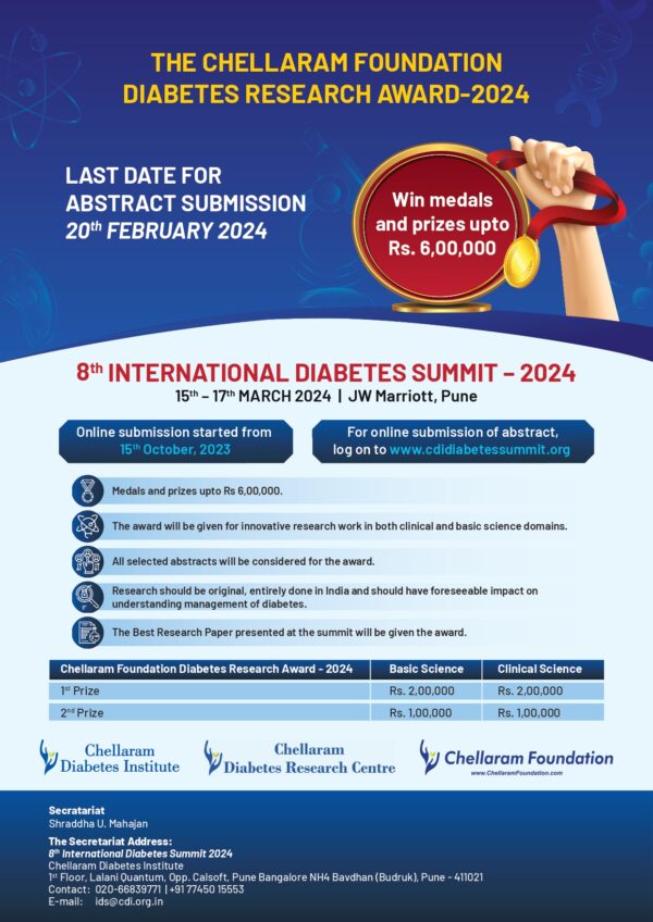 Abstract Submission 8th International Diabetes Summit 2024
